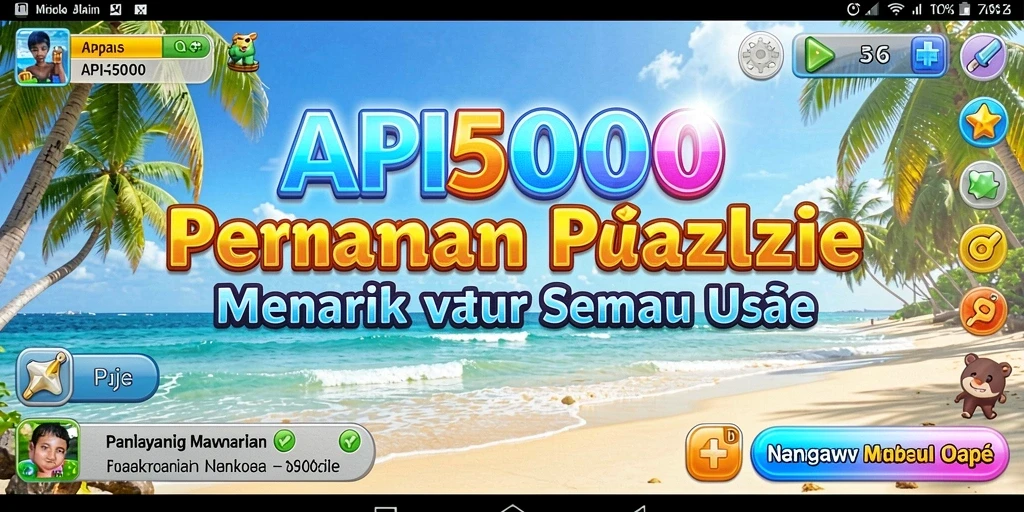 Gameplay seru dan menantang dari API5000 dalam puzzle yang menarik.