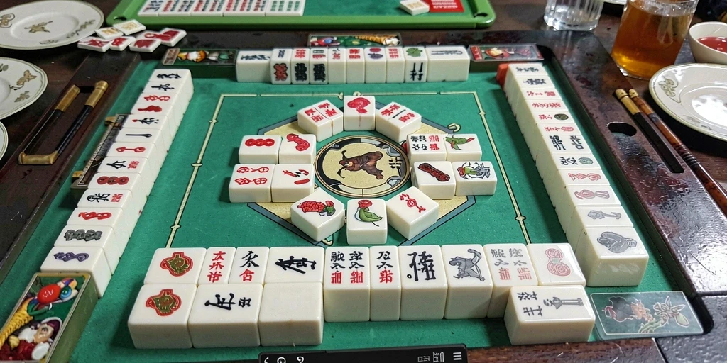 Tampilan gameplay Mahjong yang seru dan menarik di FATCAI99.