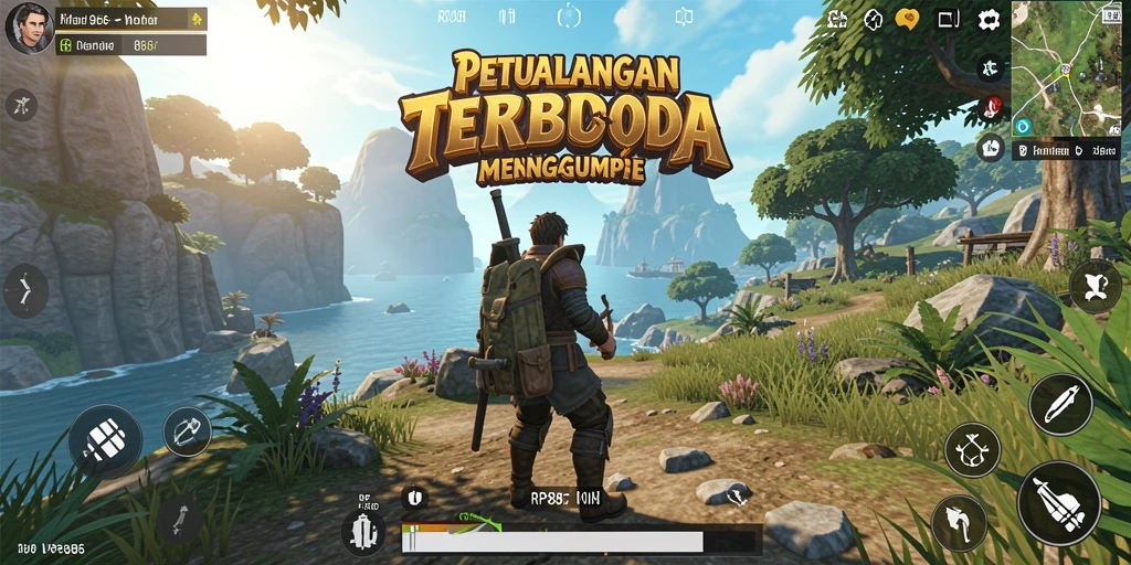 Menampilkan gameplay seru dalam dunia Open World yang luas.