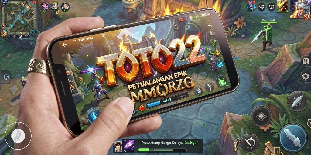 Tampilan gameplay TOTO22 yang menakjubkan dalam dunia MMORPG.
