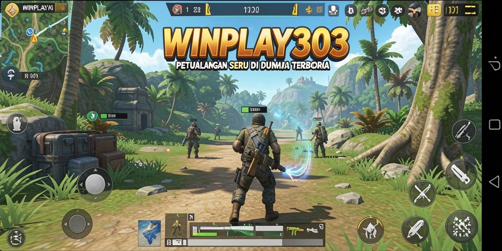 Screenshot gameplay WINPLAY303 yang menawarkan eksplorasi dunia terbuka.